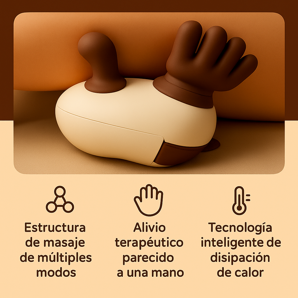 Masajeador portátil inteligente